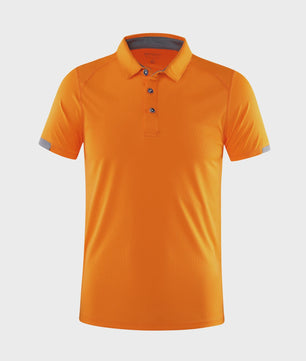 Ademend Sneldrogend Poloshirt met Korte Mouwen - Sport & Casual - 8 Kleuren