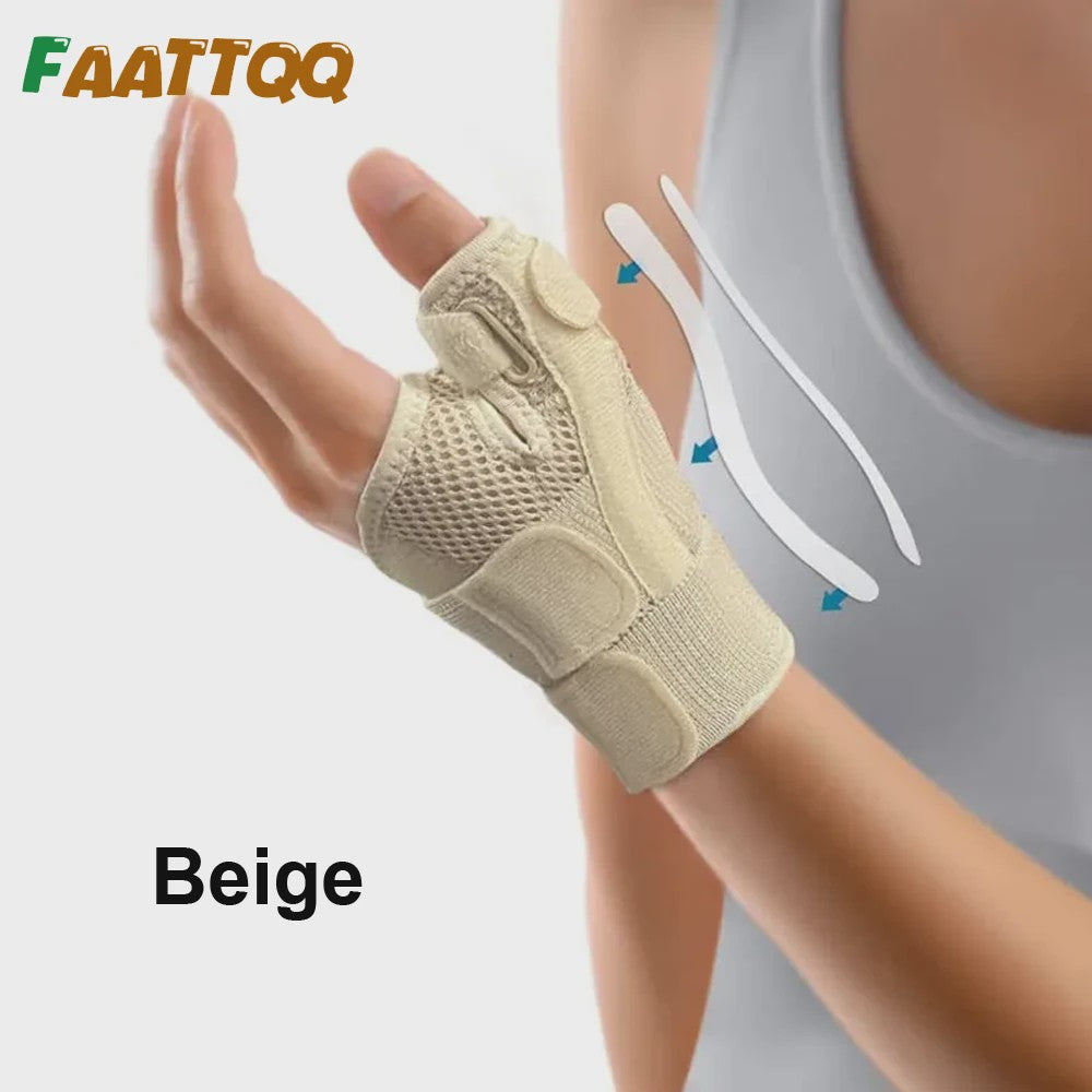 Flexibele Pols- en Duimbrace met Spalk - Ademend, voor Artritis, Tendinitis, Linker- of Rechterhand