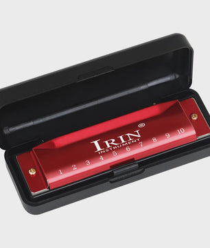 IRIN 10-Gats Kleurrijke C-Toets Harmonica - Perfect voor Beginners