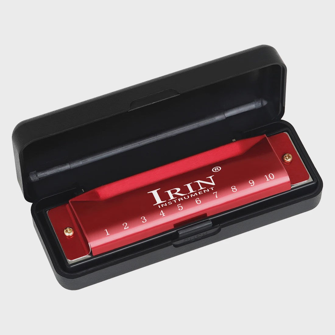 IRIN 10-Gats Kleurrijke C-Toets Harmonica - Perfect voor Beginners