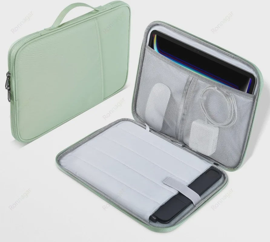 13 Inch Laptop Sleeve & Tas - Beschermhoes voor MacBook Air/Pro, Travel Case