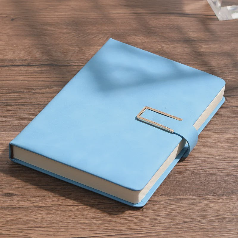 Luxe Vintage A5 Leren Notitieboek met Gepersonaliseerde Kaft - Perfect voor Werk & Studie
