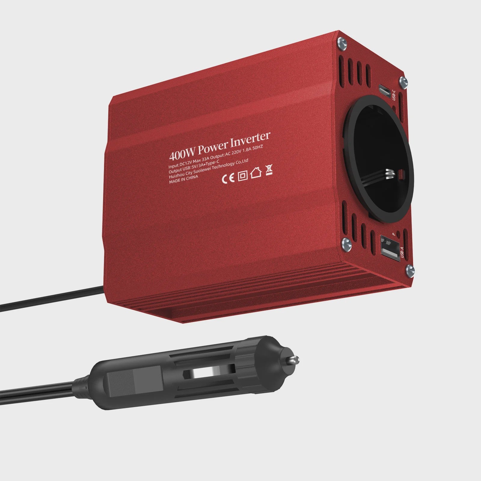 Universele Omvormer 12V naar 220V: 400W, 500W, 1500W voor Auto, Camper & Thuis