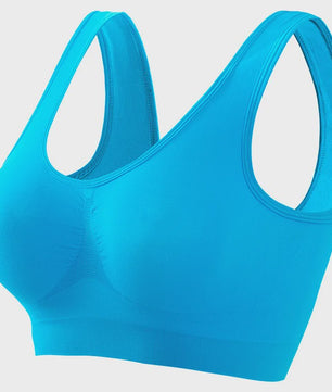 Naadloze Push-Up Sport BH - Ademende Bralette zonder beugel, Crop Top Lingerie voor Dames (S-5XL)