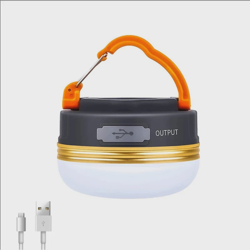 Krachtige 10W USB Oplaadbare Camping Lantaarn - Draagbare Tentlamp met 1200mAh Batterij
