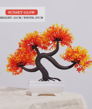 Kunst Bonsai Boom Potted Plant - Decoratieve Kunstplant voor Huis & Kantoor