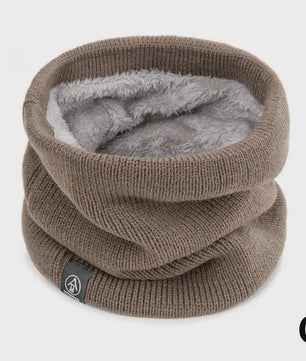 Warme Gebreide Nekwarmer & Sjaal voor Dames en Heren - Ideaal voor Winter Sporten