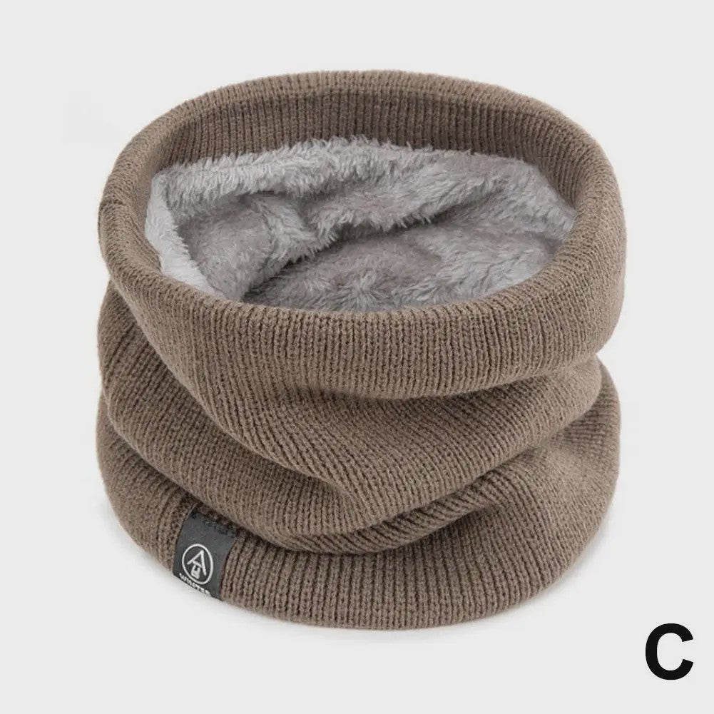 Warme Gebreide Nekwarmer & Sjaal voor Dames en Heren - Ideaal voor Winter Sporten
