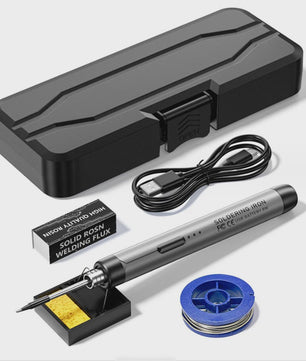Draagbare USB Digitale Soldeerbout met Instelbare Temperatuur (300-450°C) en Type-C Opladen