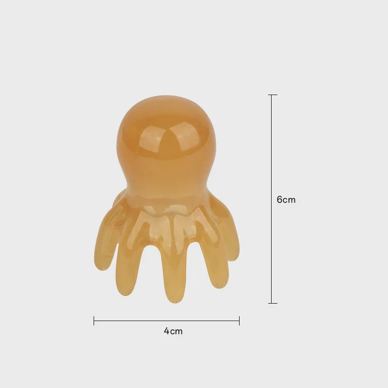 Octopus Hoofdmassager - Ontspannende Hoofdhuidmassage & Acupressuur Tool