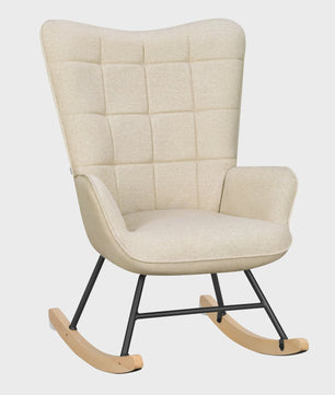 Comfortabele Schommelstoel met Zachte Zitting - Ergonomisch en Stijlvol voor Woonkamer of Slaapkamer