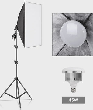 Professionele Softbox Verlichting Set 50x70cm voor Fotografie & Video (LED Bi-Color)