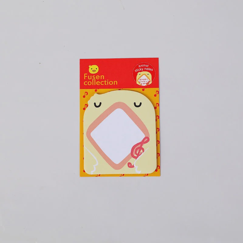 8 Delige Set Schattige Dieren Sticky Notes - Panda, Kat, Varken & Meer