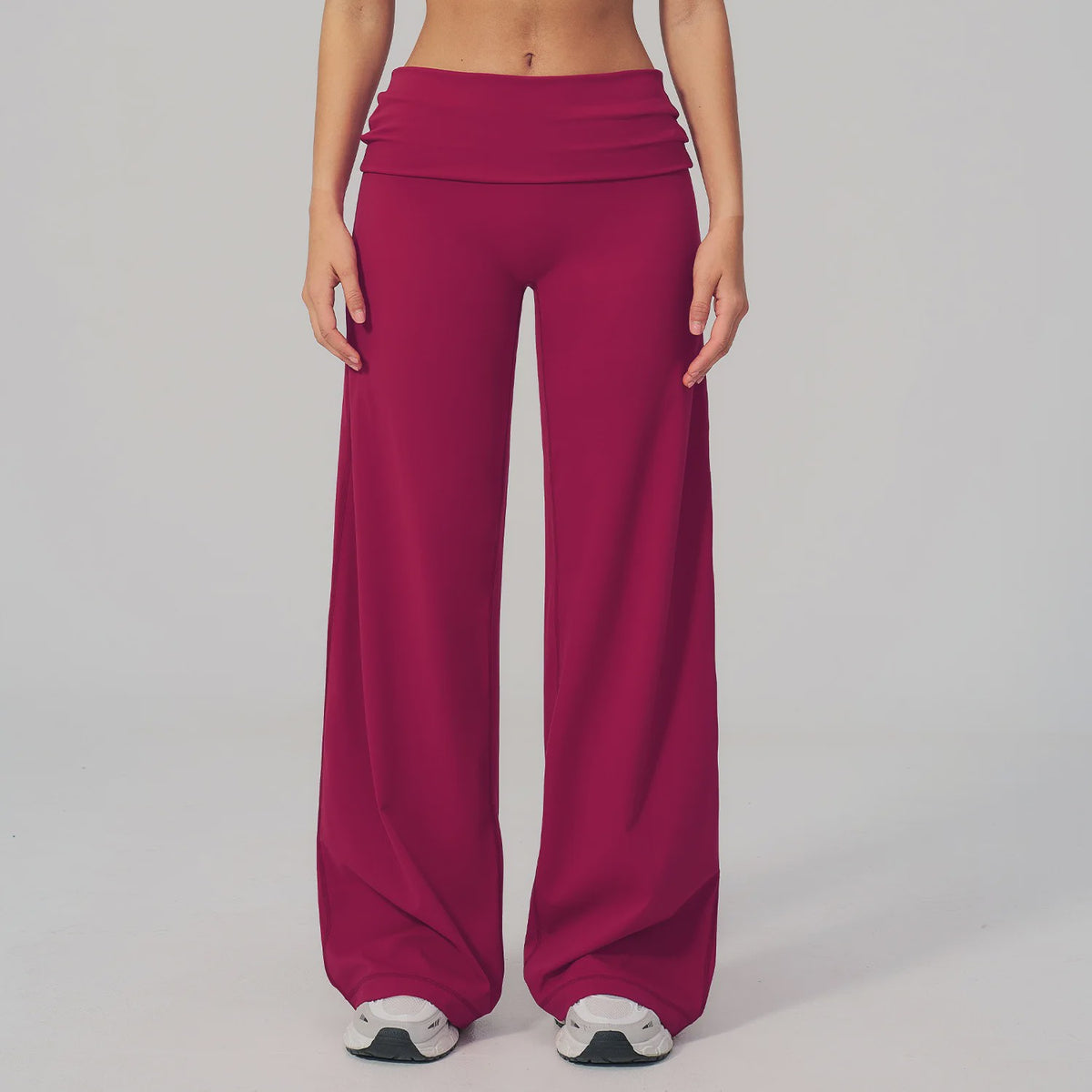 Dames Yoga Bell-Bottoms met Hoge Taille - Flared Sportbroek voor Fitness & Gym