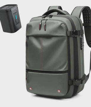 Ruime 17 Inch Laptop Backpack met Vacuümcompressie & Uitbreidbaar Ontwerp - Zaken, School & Outdoor