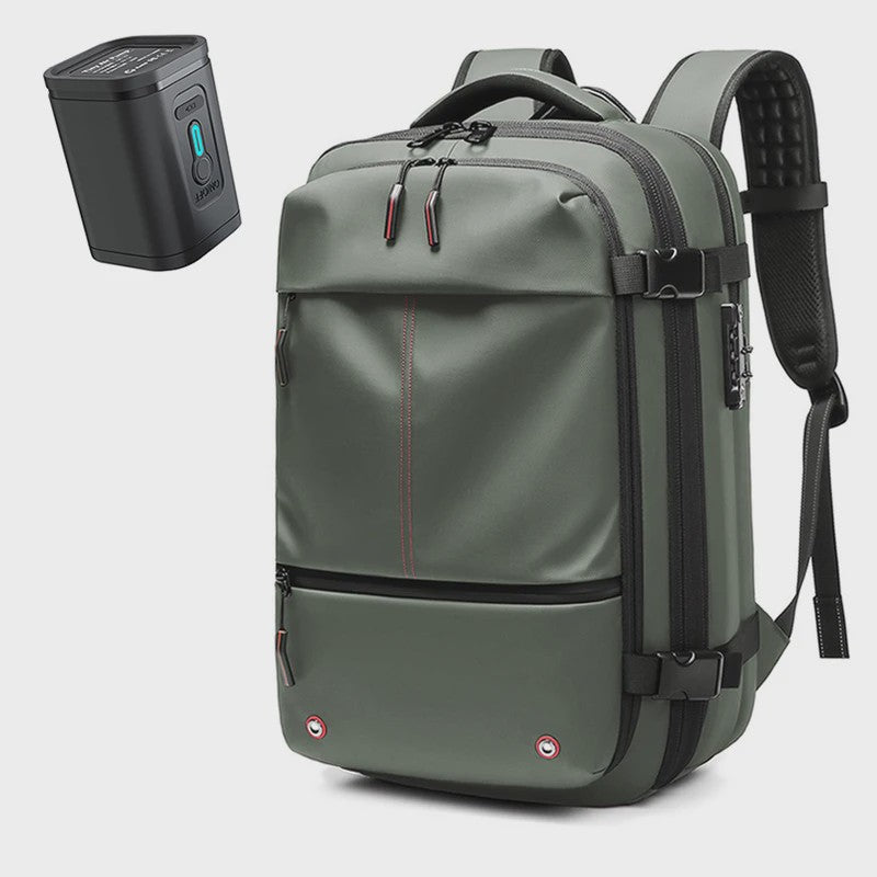 Ruime 17 Inch Laptop Backpack met Vacuümcompressie & Uitbreidbaar Ontwerp - Zaken, School & Outdoor