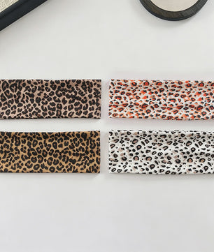Elastische Dames Haarband met Panterprint - Stijlvol & Comfortabel voor Sport, Yoga en Dagelijks Gebruik