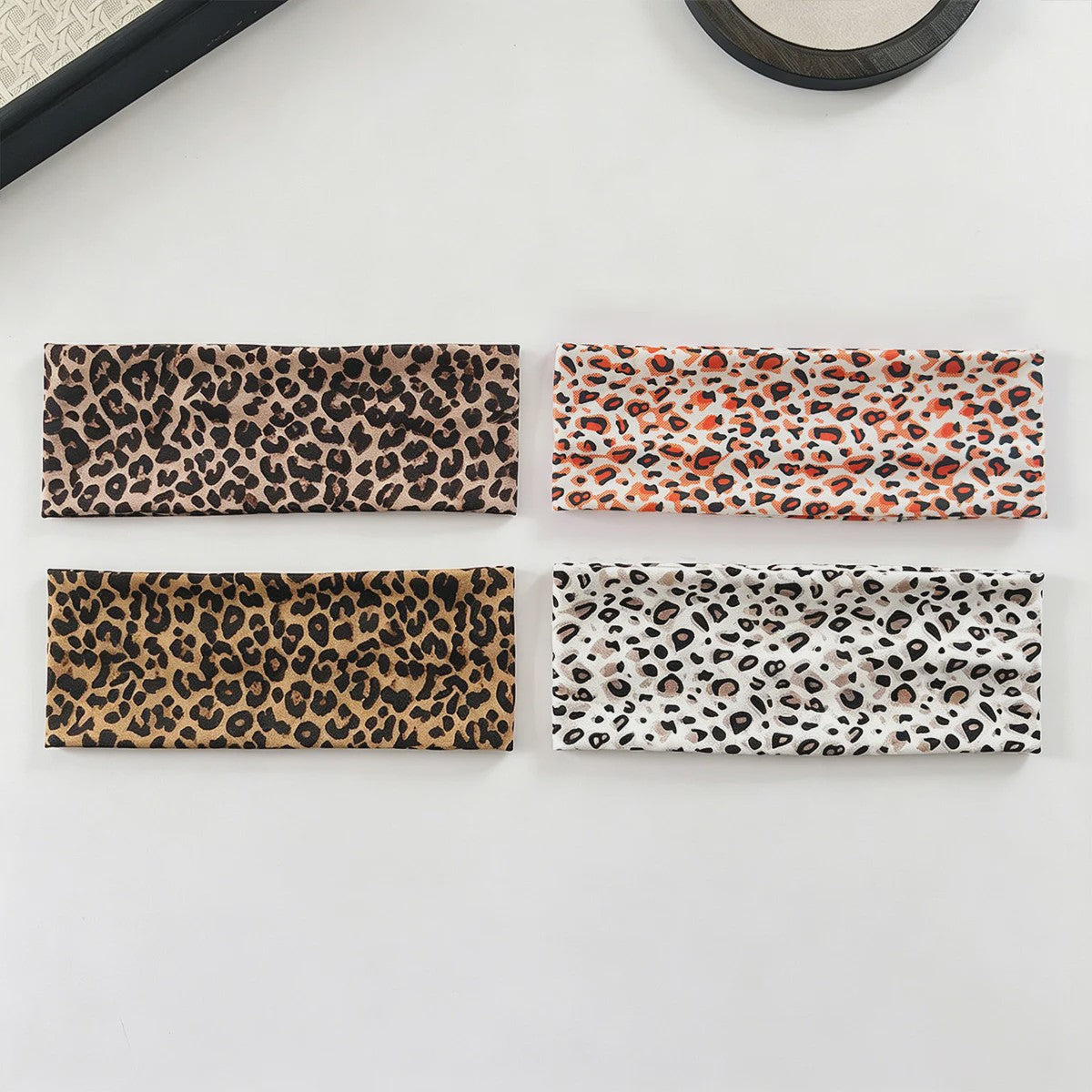 Elastische Dames Haarband met Panterprint - Stijlvol & Comfortabel voor Sport, Yoga en Dagelijks Gebruik