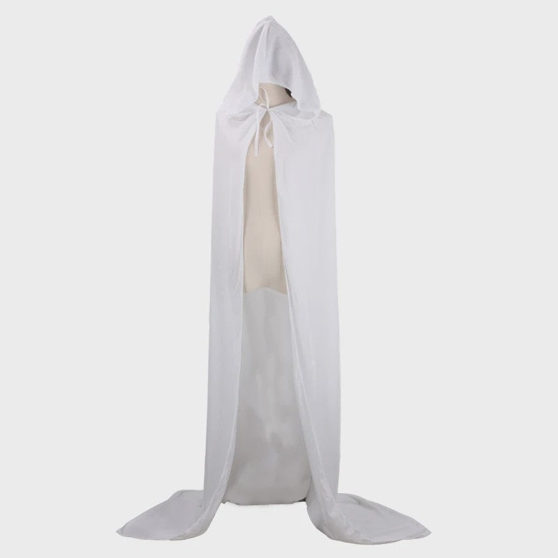 Luxe Fluwelen Cape met Capuchon - Middeleeuws, Heks, Vampier, Halloween & Cosplay Kostuum