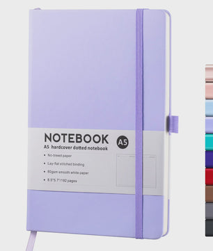 Hardcover A5/A6 Notitieboek met Elastische Band - PU Leer Dagboek