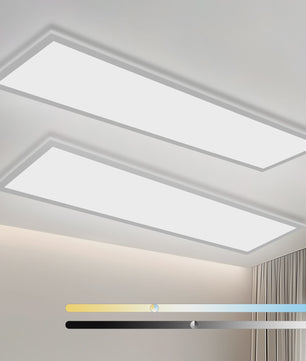 Moderne LED Plafondlamp 40W 4400LM 120x30cm Dimbare Paneellamp met Afstandsbediening