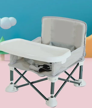 Draagbare Baby Eetkamerstoel - Opvouwbaar, Lichtgewicht Aluminium met Veiligheidsgordel