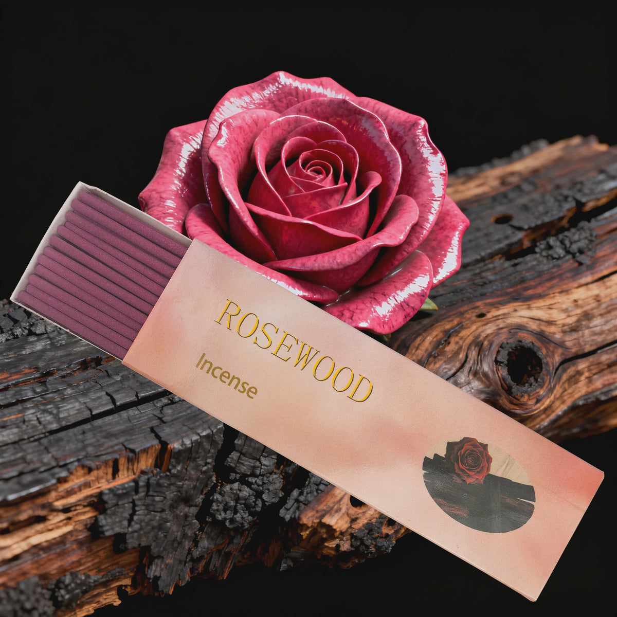 Set van 30 Dikke Geurige Rookwaren: Palo Santo, Salie, Ceder & Koffie - Voor Meditatie & Zuivering