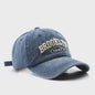 Retro Brooklyn Baseball Cap - Katoen, Verstelbaar, Unisex