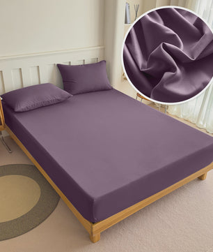 Hoeslaken 100% Polyester met Elastische Band - Diverse Maten & Kleuren