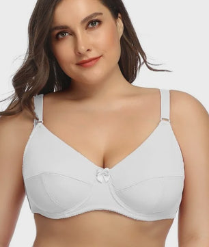 Beauwear Volle Cup Minimizer BH met Beugel - Grote Maten (36-52 D/E/F) - Zwart & Nude