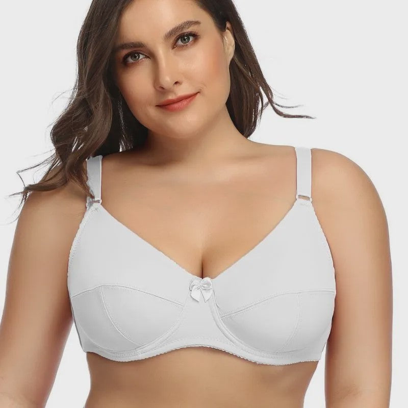 Beauwear Volle Cup Minimizer BH met Beugel - Grote Maten (36-52 D/E/F) - Zwart & Nude