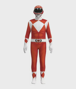 Volwassen Samurai Sentai Shinkenger Ranger Kostuum - Jumpsuit Cosplay voor Feestjes & Halloween