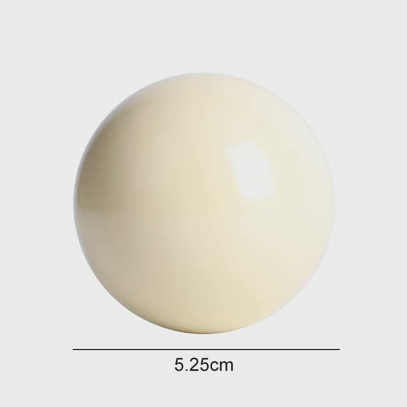 Zwarte 8 Poolbal - Standaard 57.2mm / 52.5mm - Hars - Oefenbal