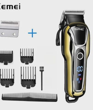 Kemei KM-1990 Professionele Oplaadbare Trimmer voor Huisdieren - Honden & Katten