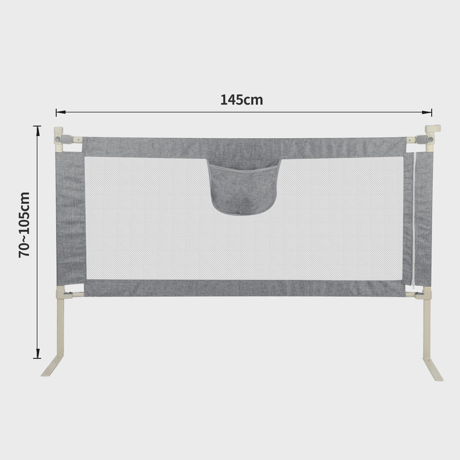 Draagbare Bedhek voor Kinderen - Inklapbaar & Veilig (150/180/200cm)