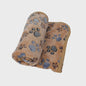 Zachte Pluche Deken voor Huisdieren - Warm & Comfortabel met Schattige Cartoon Pootjesprint