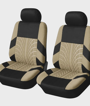 Universele Autostoelhoes Set met Bandenspoor Patroon - Duurzaam & Comfortabel