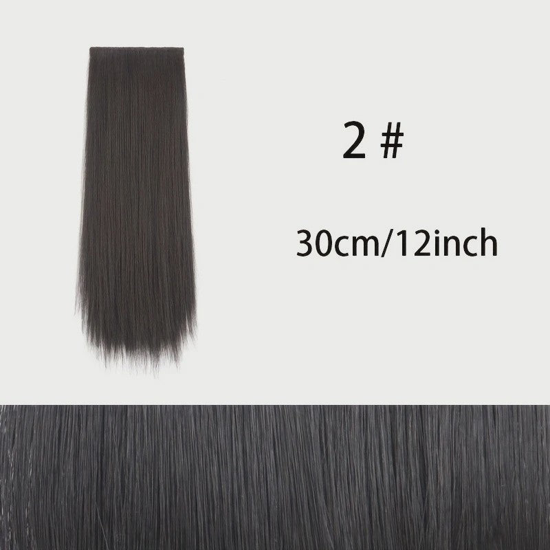 Naadloze Clip-in Haarstukken voor Volume: Synthetische Haarverlenging voor Dames