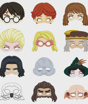 Harry Potter Verjaardagsfeest Decoratie Set - Banner, Cake Toppers & Ballonnen