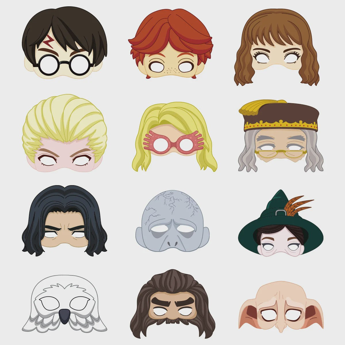 Harry Potter Verjaardagsfeest Decoratie Set - Banner, Cake Toppers & Ballonnen