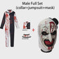 Bloedige Art the Clown Kostuum - Terrifier Killer Clown Jumpsuit voor Halloween & Carnavalsfeest