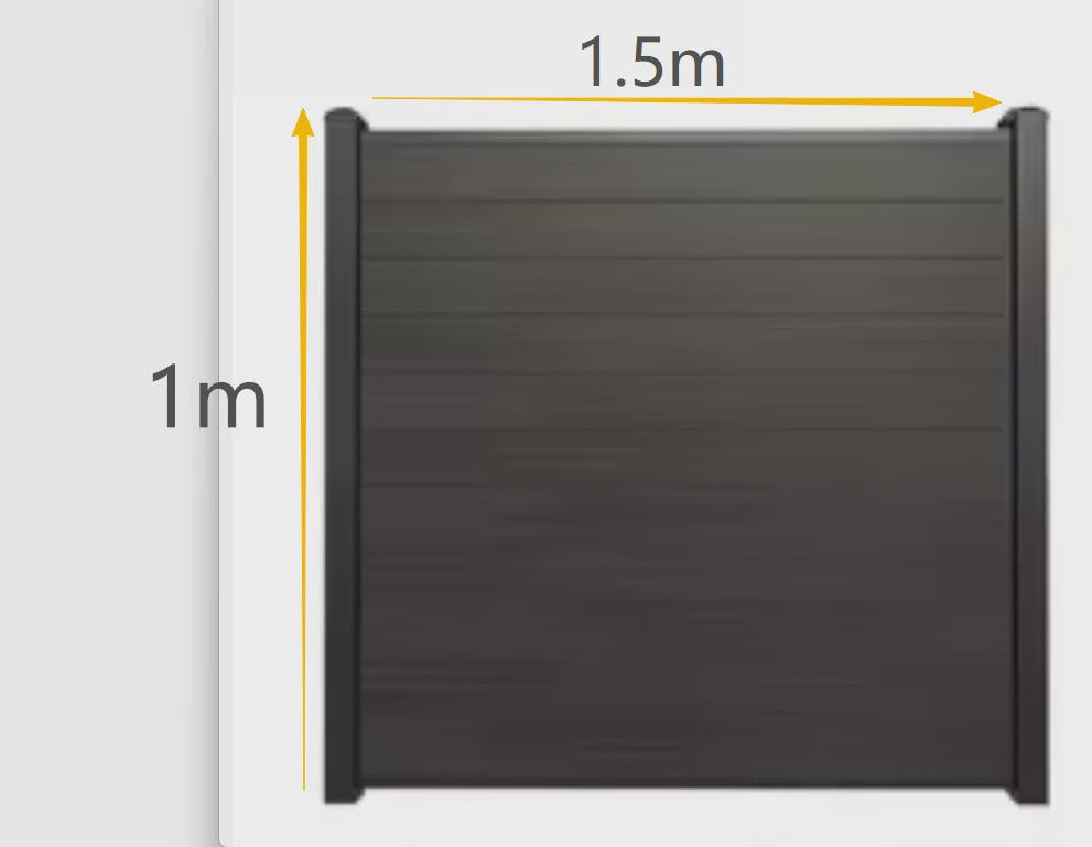 Duurzame Aluminium Schuttingpanelen - Roestvrij & Poedercoating