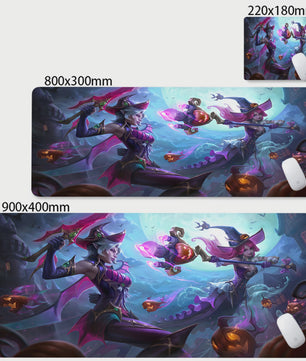 League of Legends XXL Gaming Muismat - Anti-slip Bureau Mat voor PC & Laptop