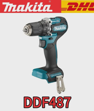Makita DDF487 18V Brushless Accu Klopboormachine - Krachtige 13mm Boor & Schroefmachine met Hoge Koppel