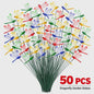 Kleurrijke 3D Libellen Tuindecoratie - Set van 5, 10, 25 of 50 Stuks