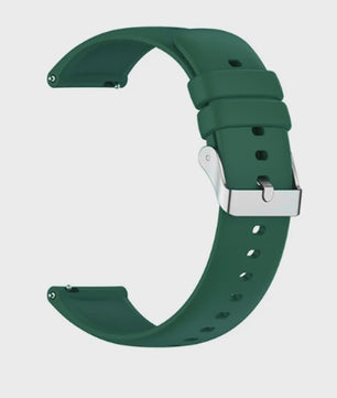Universele Siliconen Horlogeband 20mm & 22mm - Snelwissel & Comfortabel