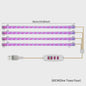 USB LED Groeilamp Kweeklamp Full Spectrum Dimbare Plantenlamp met Timer voor Binnen