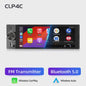 Universele 1-DIN Autoradio met 6.86" IPS Touchscreen, Draadloze CarPlay & Android Auto