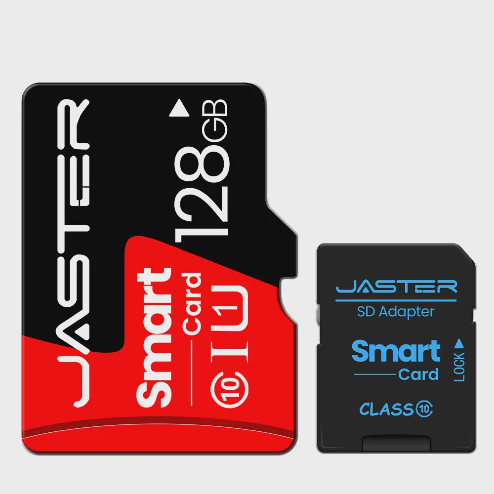 JASTER Class 10 Micro SD Kaart 8GB - 128GB | TF Kaart voor Telefoon, Camera, Computer