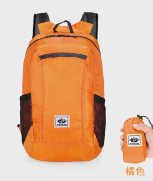 Opvouwbare Rugzak 20L - Ultralicht & Waterafstotend voor Wandelen, Fietsen en Reizen